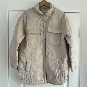 Ashley 26 International Quilted Beige Jacket - M